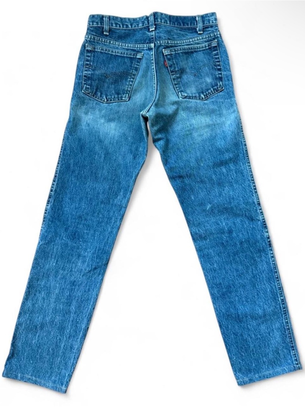 Rare 80s gold lettering red tab vintage Levis